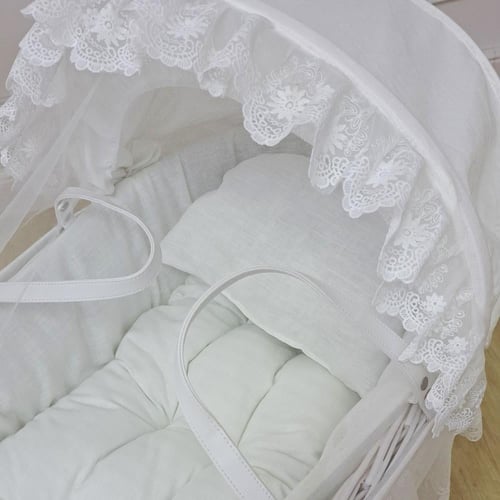 سلة موسى اكس حامل هزاز ابيض