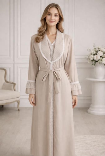 طقم روب نسائي