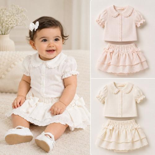 Luxury lace girls' set