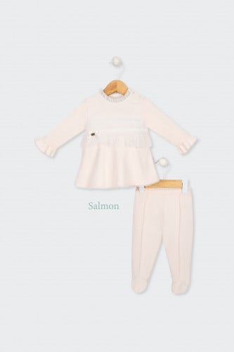 طقم بناتي دانتيل 14093