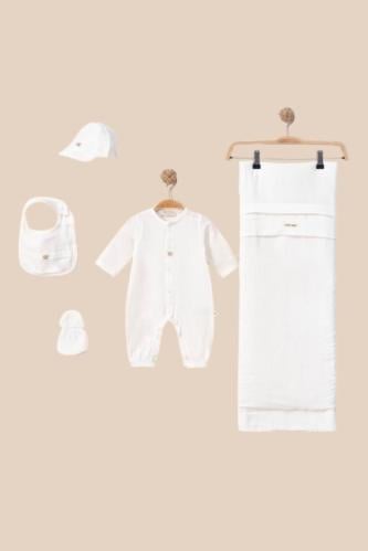 طقم مواليد 5 قطع