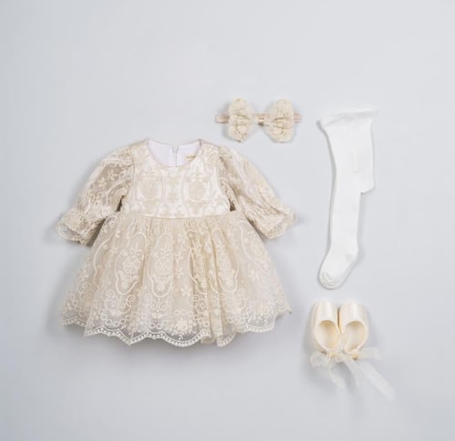 فستان دانتيل تركي