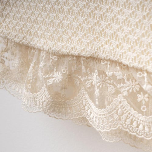 بطانية إيلينا المحبوكة ذات الاربع جوانب