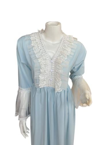 قميص رضاعة أزرق