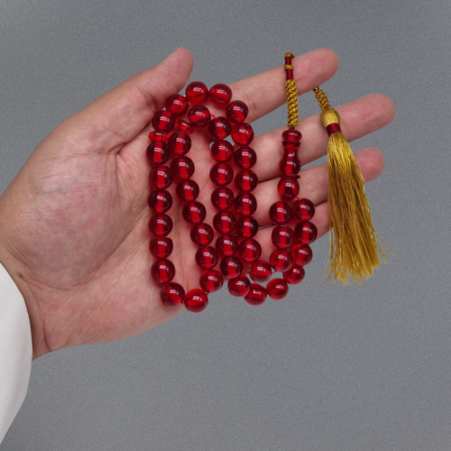 Turkish saffron prayer beads