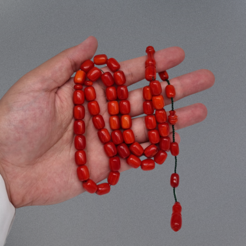 A Tasbih of Fatoran with a barrel