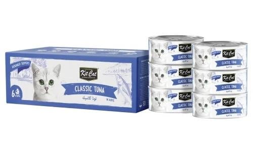 KitKat Tuna Classic moist food for cats 6×50g