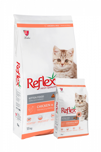 ريفلكس-طعام للقطط الصغيرةبالدجاج والأرز2كيلو