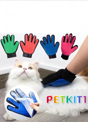 قفاز تمشيط وإزالة الشعر