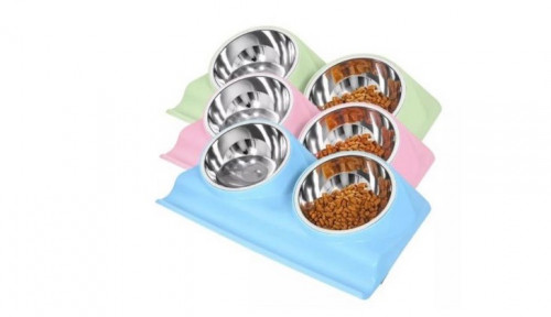 صحن مزدوج ستيل منحدر