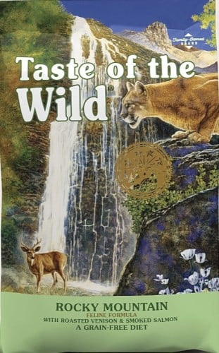 تست اوف ذا وايلد للقطط بلحم الغزال والسلمون 2Kg