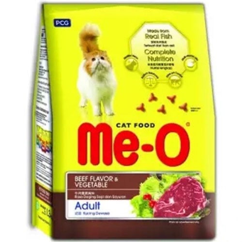 مي-أو.طعام جاف للقطط-باللحم والخضار