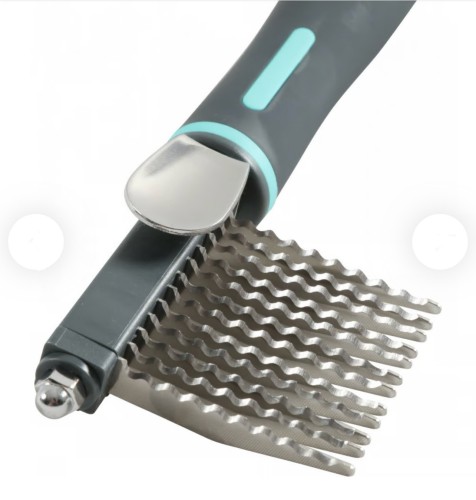 زولكس انا مشط حديد 12سن مع شفرات للكلاب جميع الاحج...