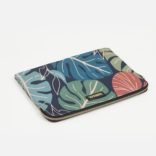 حقيبة ايباد- نمط أوراق ملونة