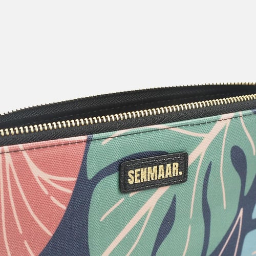 حقيبة ايباد- نمط أوراق ملونة