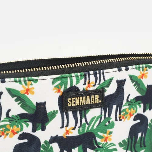 حقيبة ايباد- نمط حيوان و أوراق