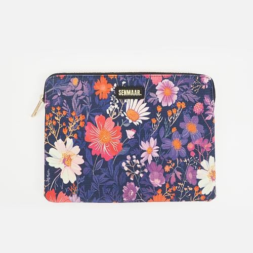 حقيبة ايباد- نمط أزهار ملونة