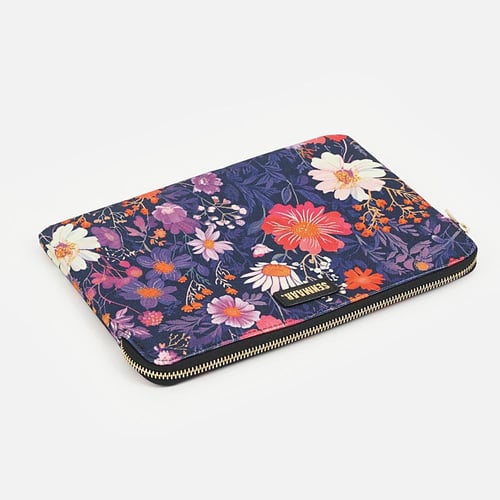 حقيبة ايباد- نمط أزهار ملونة