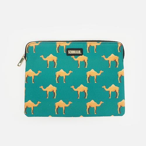 حقيبة ايبادأخضر - نمط جمل