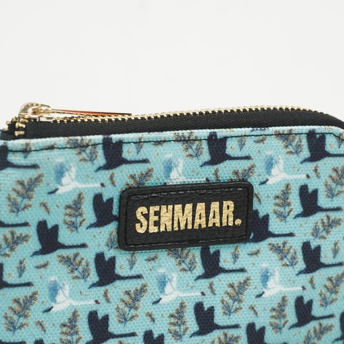 محفظة صغيرة - نمط طائر