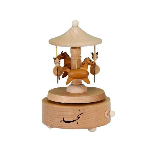 لعبة موسيقية خشبية - الأحصنه