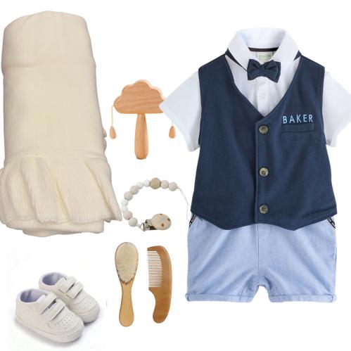 طقم ازرق تيد بيكر ( ولادي)