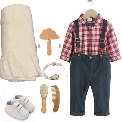 طقم نكست الاحمر (ولادي)