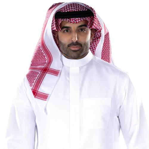 شماغ بروجيه رجالي أحمر جيفارا