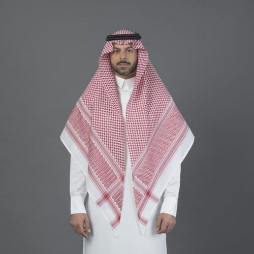 شماغ البسام البصمة كلاسيك لون خاص وطني