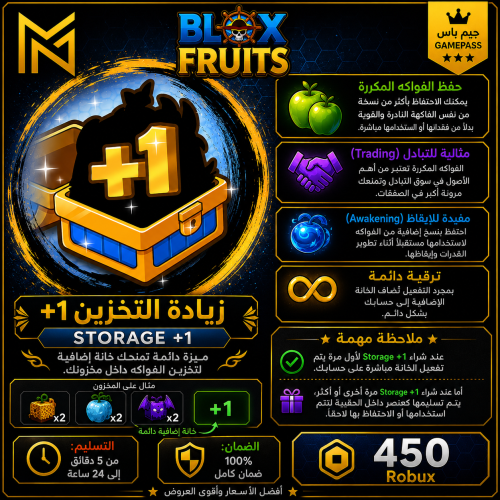 بلوكس فروت زيادة تخزين فواكه +1