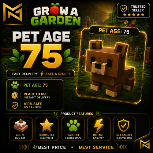 حيوان عمره 75 | Grow A Garden