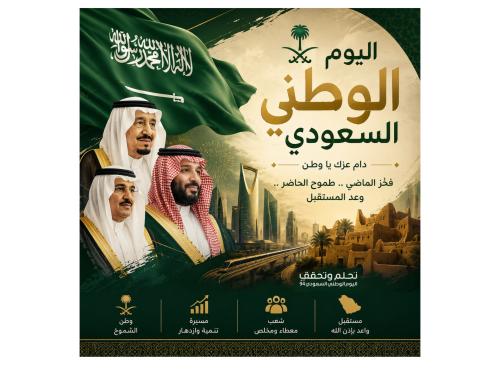 مطويات لليوم الوطني 95