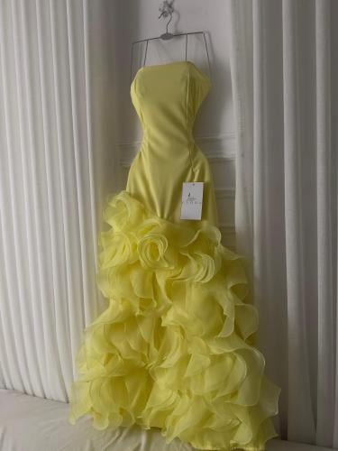 فستان ليموني مورد