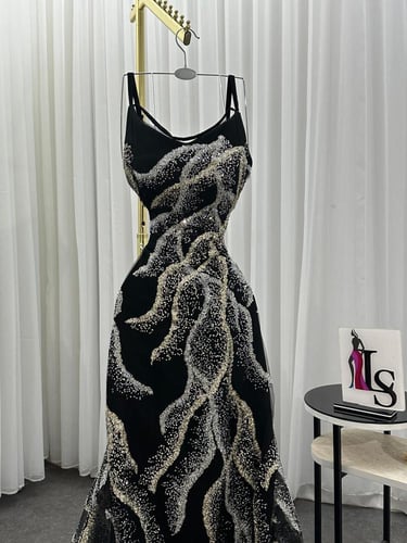 فستان سهره راقي اسود