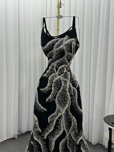 فستان سهره راقي اسود