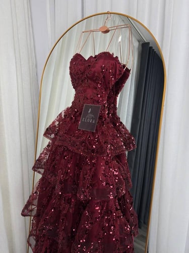 فستان عودي سهره راقي