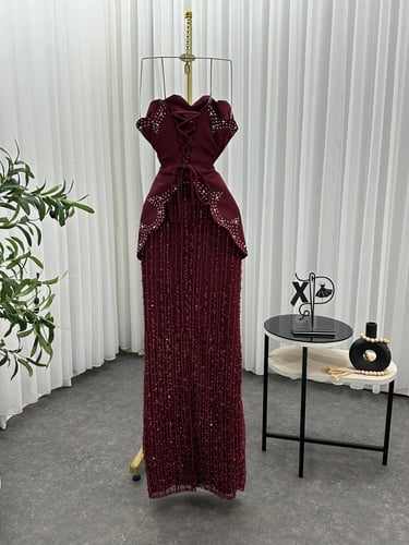 فستان عودي راقي