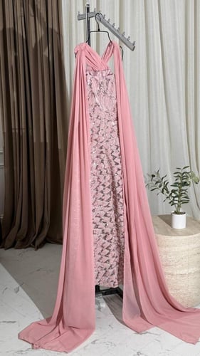 فستان سهره كلفه زهري