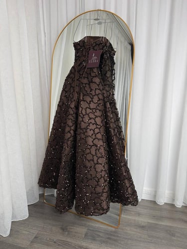 فستان سهره بني راقي