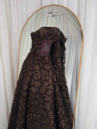 فستان سهره بني راقي