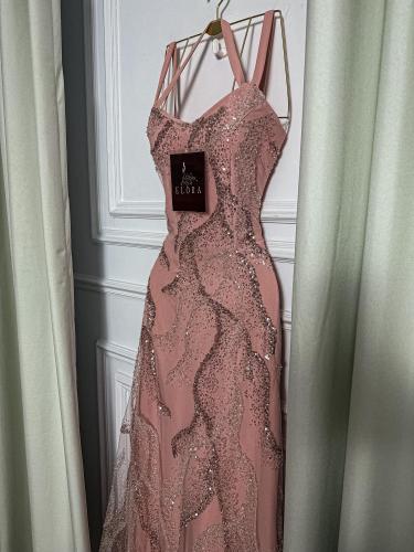 فستان لحمي سهره