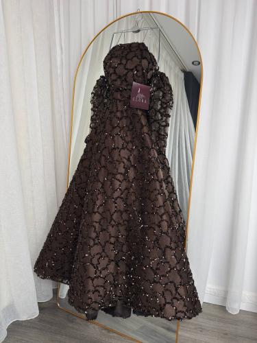 فستان سهره بني راقي