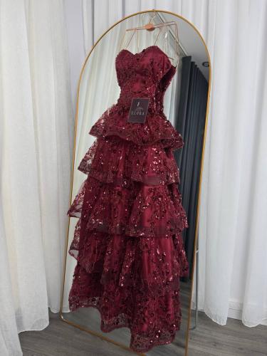 فستان عودي سهره راقي