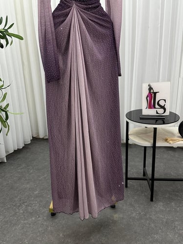 فستان لمعه موف