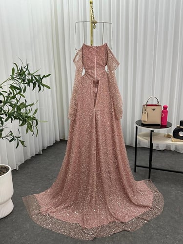 فستان rose gold