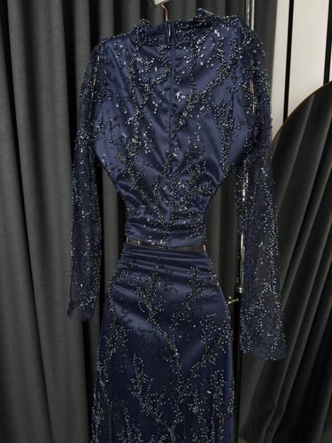 طقم تنوره كحلي