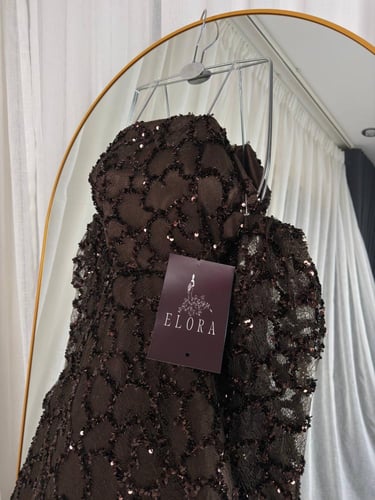 فستان سهره بني راقي