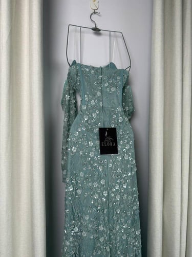 فستان سهره تطريز ورود