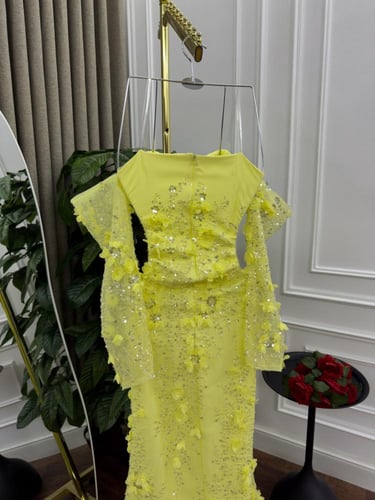 فستان ليموني