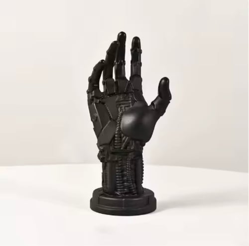 1 قطعة تمثال ذراع ميكانيكي Cyberpunk مستقبلية ، را...